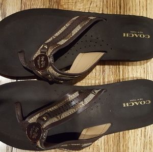 Coach sandals
